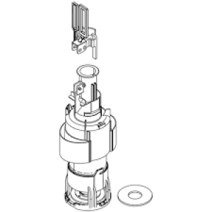 OLI TOPAZ DOUBLE DRAIN VALVE  525106