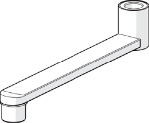 ORAS 1001457V  SPOUT, L=200 Oras Clinica