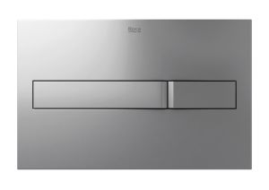 ROCA PL2 A890096005 DUAL FLUSH OPERATING PLATE WHITE & GREY LACQUER