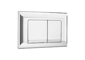 Roca Plate L1 operating panel grey lacquer finish A890086002