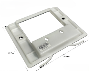 SANICA CONCEALED CISTERN FLUSH PLATE BACK PLATE