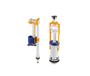 Sanindusa Aveiro complete cistern /  tank with bottom entry float valve 30311113 / 5604815800487