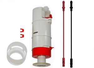 Sanit Pneumatic Cable Flush Valve 0122000 - 01.220.00.0000 - 01220000000 / Plieger LIBERTY DANUBE DISCHARGE/FLUSH VALVE FOR CONCEALED CISTERN 01.220.00.0000