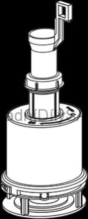SANIT Flush valve cistern 926 and 925  01.226.00..0000