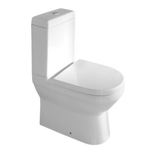 Noken Porcelanosa Acro  C/C adjustable outlet pan pack with bottom left-hand side inlet cistern white 100137805 / N380000025