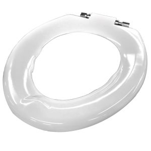 Wirquin Celeste Plus seat only with C/P brass hinge - anti viral White -SCK51WY