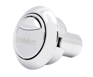 Duravit Logo Chrome Push Button