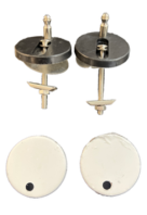 Axa Universal Hinges For Toilet Seat's