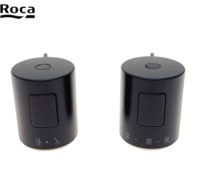 ROCA AG02216NBR VICTORIA-T - THERMOSTATIC CROSSOVER AND FLOW KIT FOR BLACK SHOWER COLUMN. MTSA087A