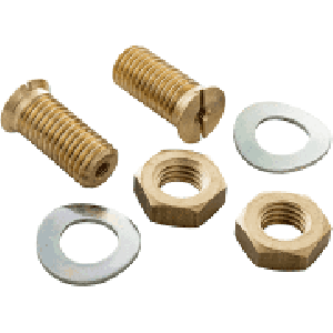 Sottini Michelangelo seat-bush washer & nut set E985067