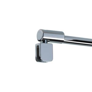 Stabilization bracket with glass holder Color: chrome For glass thickness: 5-8 mm Length: 1500 mm