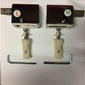 TC Bathrooms Connection Soft-Close Toilet Seat Hinge Set - TCBH1 Dartmouth Toilet Seat Spares