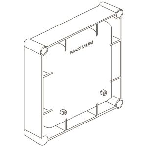 URINAL BUILT-IN ELECTRONIC BOX KIT 1  AC MULTI-BOX IN CONNECTION WITH A3795NU
