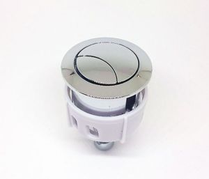 UV085AA Chrome NEW Conceala Wire Operated Push Button Pack  17mm Dia Spigot	