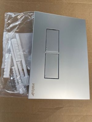 VALSIR P3 MECHANICAL FLUSH PLATE IN SATIN CHROME VS0869237
