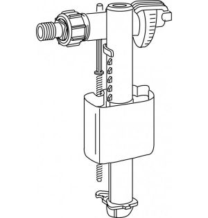 VALSIR  TROPEA FLOATING VALVE / INLET VALVE / BALL VALVE UPDATED VS0866805