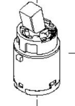 Villeroy & Boch Dornbracht Meta.02 Single-lever basin mixer Cartridge Model 33501625