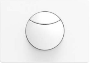 Villeroy and Boch SANIT SMALL push button WHITE S703 16.703.01.0000