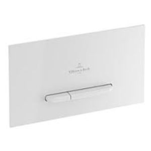 Villeroy & Boch ViConnect WC plate 92218061 chrome-plated, plastic