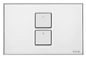 Vitra Twin2 Panel - Matte Chrome Plated 748-0185