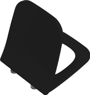 Vitra Shift Toilet Seat  Slim  Matte Black 191-083-009