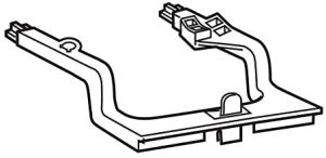 VALSIR CENTRAL LOCK FOR FLUSH CRADLE CASSETTE EVOLUT VALSIR VS0864117