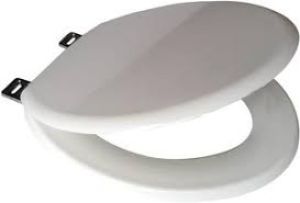 Wirquin Emerald seat and cover with metal hinge - White -SEM18WH
